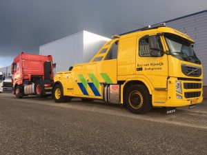 Vrachtwagenberging Amsterdam